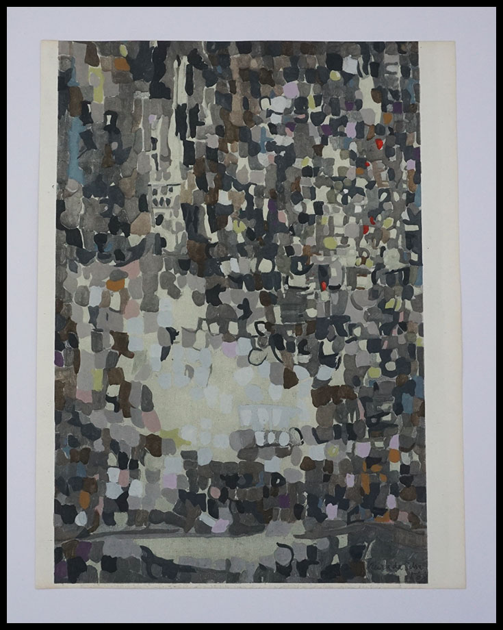 Helena Vieira Da Silva,Original Lithograph,Lithographie originale