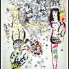 (alt="original lithography Marc CHAGALL Le jeu des acrobates 1960")