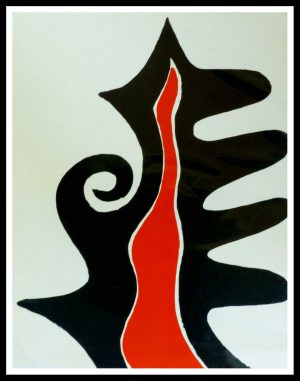 Lithographie Calder 1973