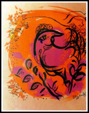 (alt="original lithography Marc Chagall 1960")