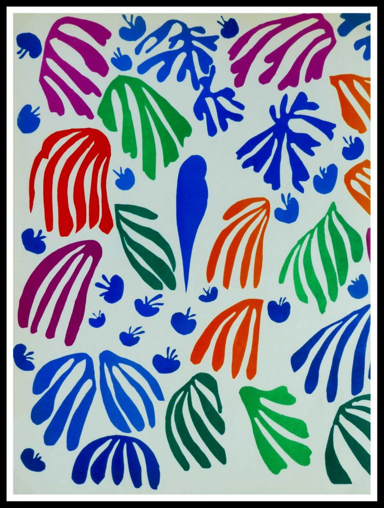 Henri Matisse lithograph - La perruche II - MATISSE 1958 - GALERIE 41