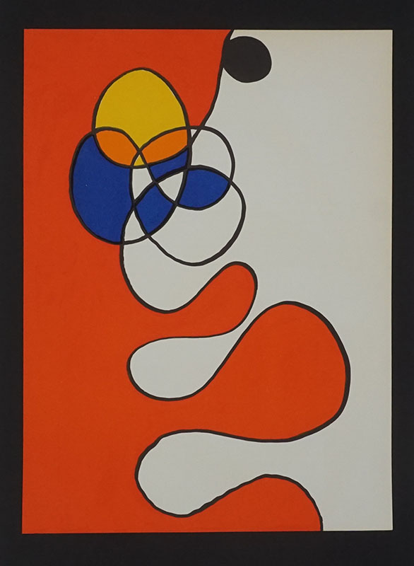 Alexander Calder, Lithographie, Lithography-02