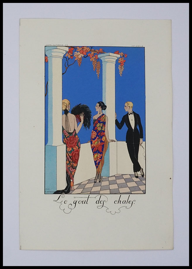 George Barbier,Gravure,Pochoir,Original,14