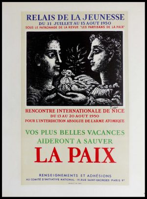 (alt="lithography Pablo PICASSO signed in the plate 1959")