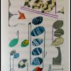 (alt="lithography Alberto MAGNELLI Musical composition signed in the plate limited edition")