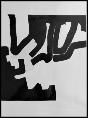 (alt="lithography CHILIDA abstract Composition 1968")