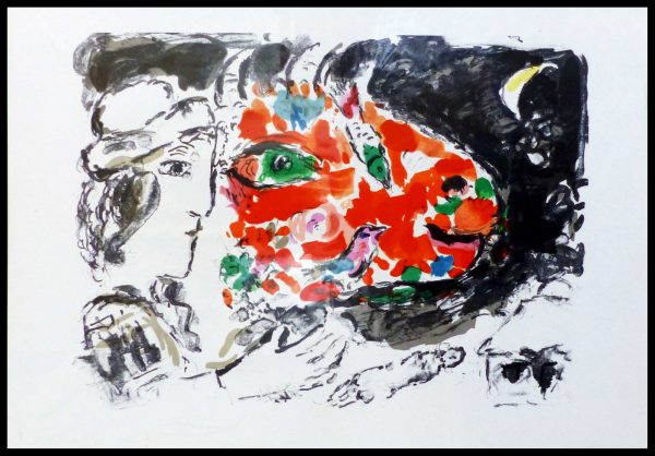 (alt= "Lithography Marc CHAGALL 1972")