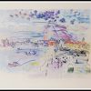 (alt="lithography Raoul Dufy Venise signed in the plate 1969")