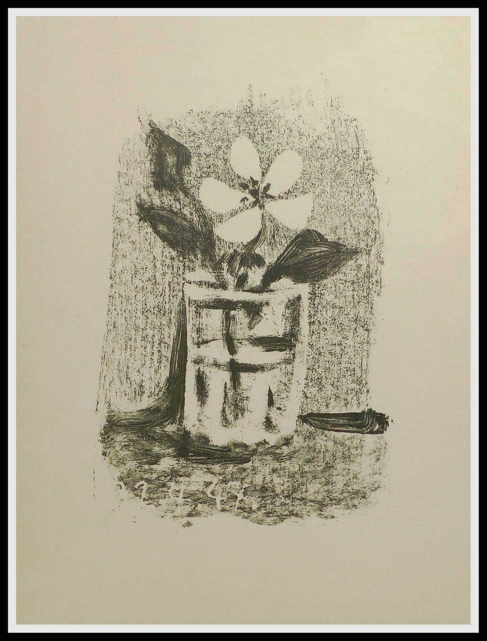 Pablo Picasso Original Lithography 1947 Galerie 41