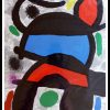 (alt="Joan Miro lithography Composition Sculpture 1970")