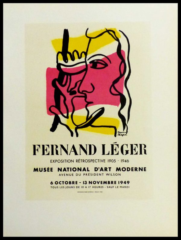 (alt="lithography Fernand LEGER Musée National d'Art Moderne1959")