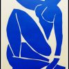 (alt="lithography Henri MATISSE blue Nude III signed and dated in the plate papiers gouchés 1958")