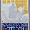 (alt="original vintage advertising car automobiles André CITROEN anonymous 1930")