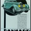 (alt="Original vintage advertising car PANHARD Champs-Elysées Paris, Anonymous 1932")