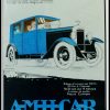(alt="Original vintage advertising car AMILCAR, Géo HAM 1926")