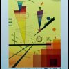 (alt="vintage poster lithography KANDINSKY monogrammed in the plate 1977, Galerie Karl FLINKER Paris printed by IDL Graphiques")
