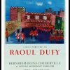 (alt="original vintage poster lithography Raoul DUFY BERNHEIM JEUNE DAUBERVILLE signed in the plate printed by MOURLOT Paris")