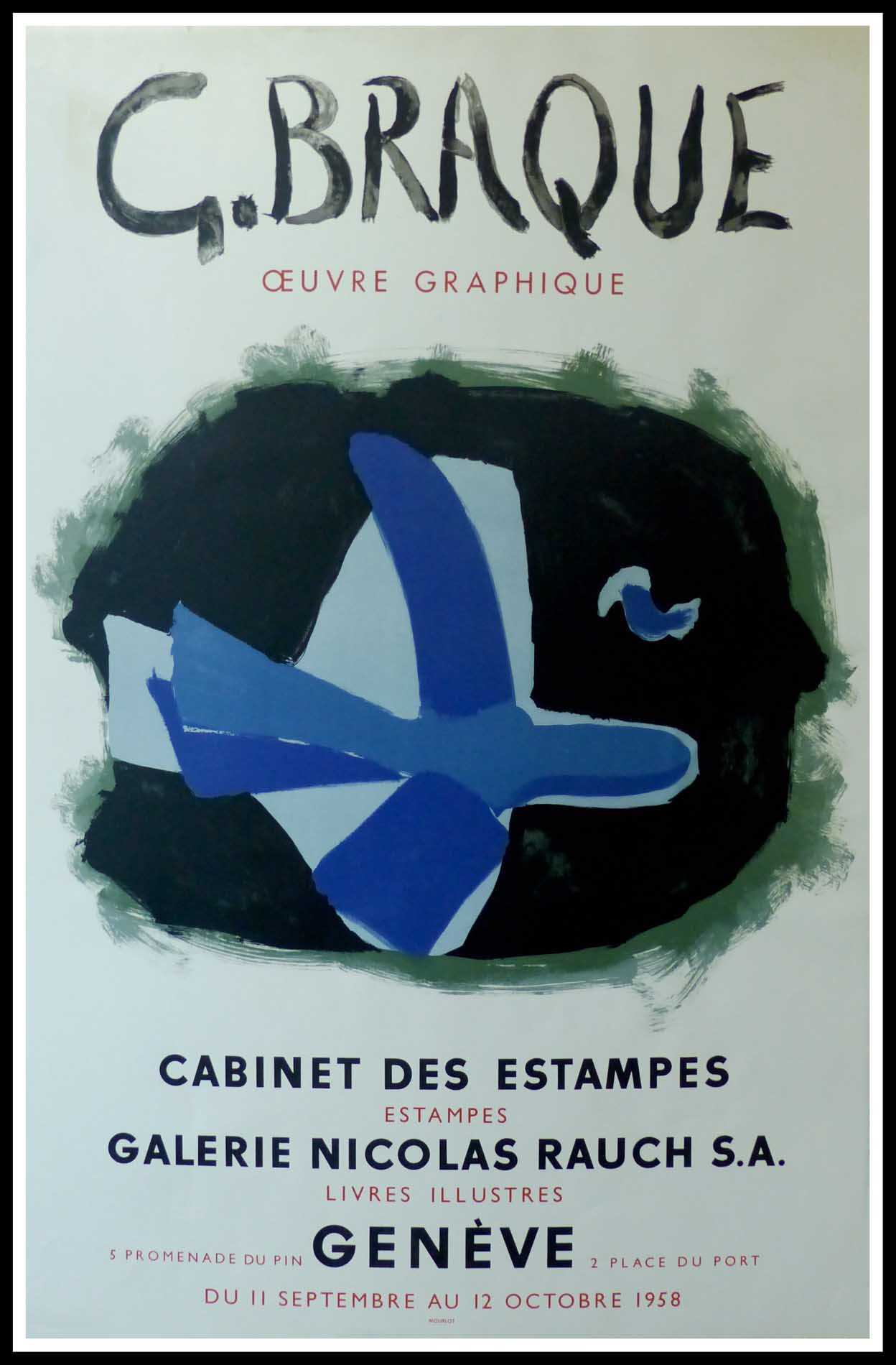 Littographie Estampe Ancienne Orginales Pochoir Linogravure Paris