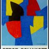 (alt="Serge POLIAKOFF, original vintage poster, exhibition Musée d'Art Moderne Paris, 1970, signed in the plate, printed by MOURLOT")
