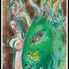 (alt="original lithography Marc CHAGALL - Paradise, Holly bible, 1960, printed by Mourlot, limited edition")