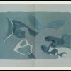 (alt="Georges BRAQUE lithographie 56 x 38 cm pli au milieu comme publié Les oiseaux IV non signé Imprimerie ARTE 1967")