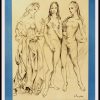 (alt="LES PEINTRES TEMOINS DE LEUR TEMPS MUSEE GALLIERA 74 x 50 cm signée dans la lithographie 1960 Imprimé par Mourlot")