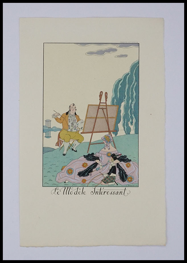 George Barbier,Gravure,Pochoir,Original,06