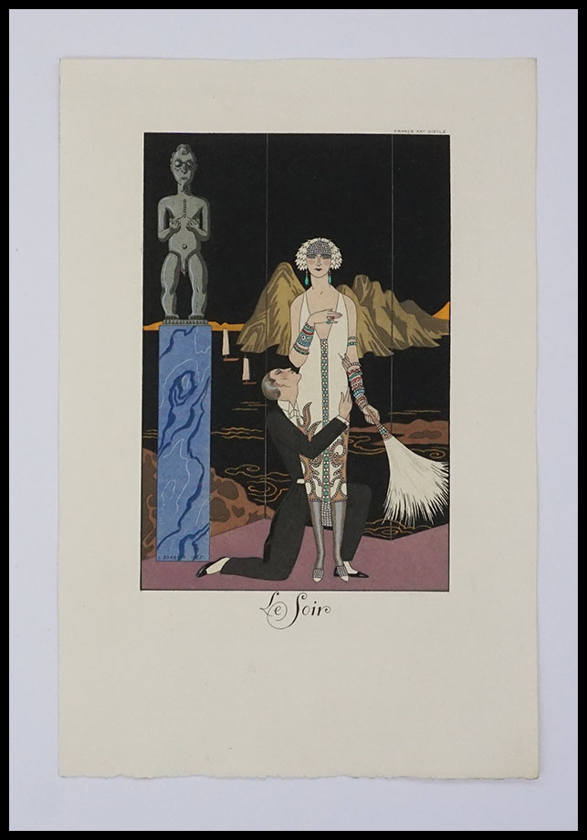 George Barbier,Gravure,Pochoir,Original,07