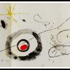 (alt="Lithographie originale Joan MIRO La traversée du Miroir 90 x 60 cm condition A+ non signée 2 pli")