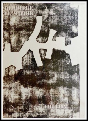 couverture originale Chilida 1968 38 x 28 cm Imprimé par Maeght Paris