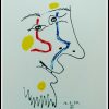 (alt="LE GOUT DU BONHEUR Planche 12 - Pablo PICASSO 32.5 x 25 cm condition A+ Editions Cercle d Art Paris numéro 594-666")