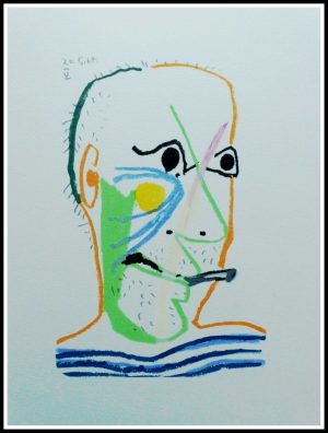 LE GOUT DU BONHEUR Planche 19 - Pablo PICASSO 32.5 x 25 cm condition A+ Editions Cercle d Art Paris numéro 594-666
