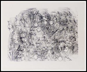 L orchestre 46 x 36 cm condition A+ Raoul Dufy 1949