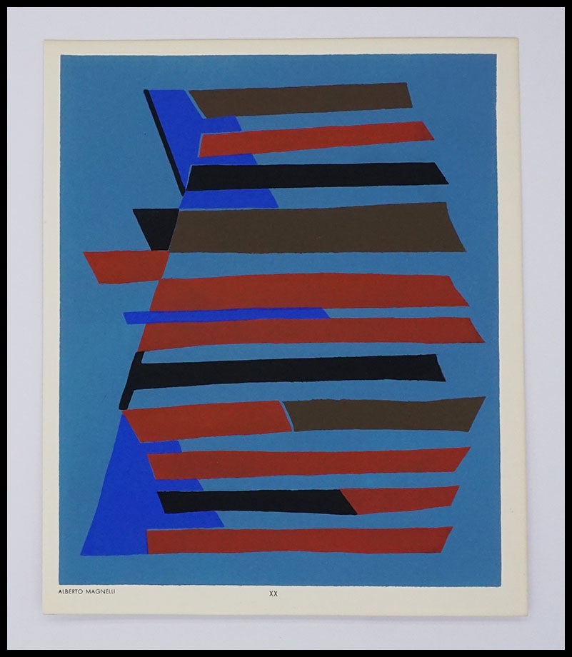Alberto Magnelli,Original Lithograph,Lithographie originale