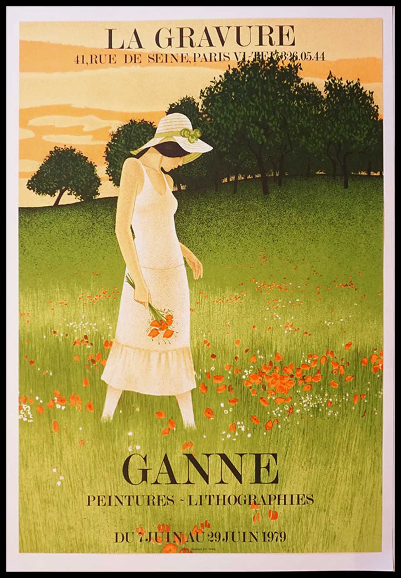 Ganne, Affiche,Poster,Lithographie,Lithography_01