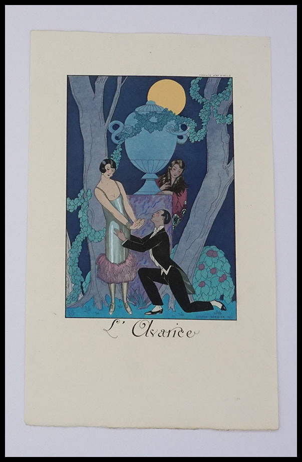 George Barbier,Gravure,Pochoir,Original,23