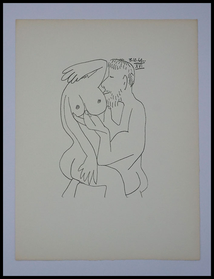 Pablo-Picasso,1970,Lithographie-originale,Original-lithograph,05