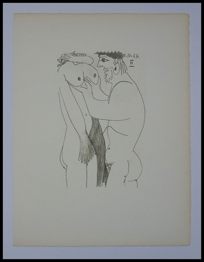 Pablo-Picasso,1970,Lithographie-originale,Original-lithograph,10