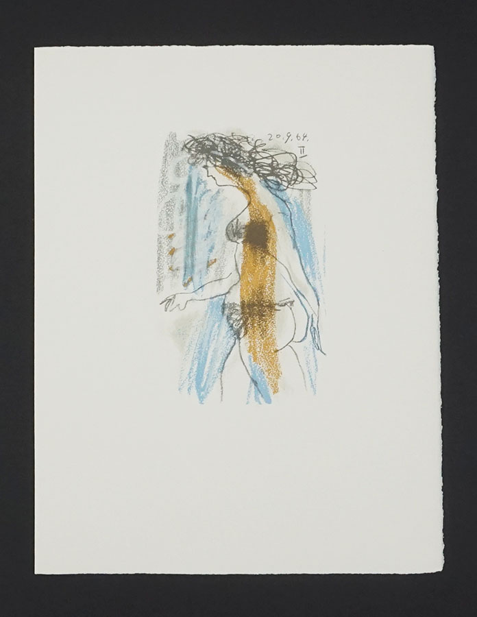 Pablo Picasso,Lithographie originale,Original lithograph,11