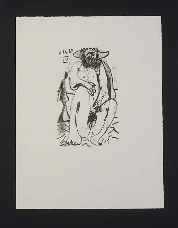 Pablo Picasso,Lithographie originale,Original lithograph,29