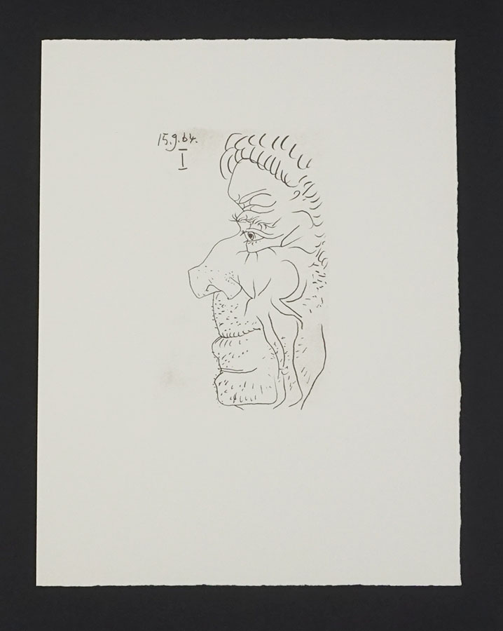 Pablo Picasso,Lithographie originale,Original lithograph,35