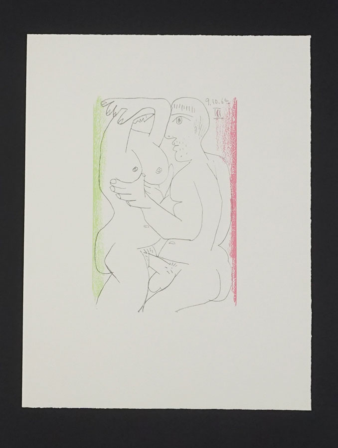 Pablo Picasso,Lithographie originale,Original lithograph,37