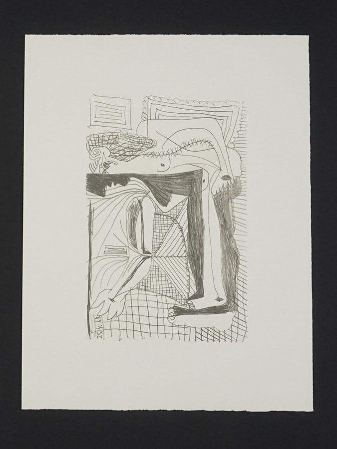 Pablo Picasso,Lithographie originale,Original lithograph,38