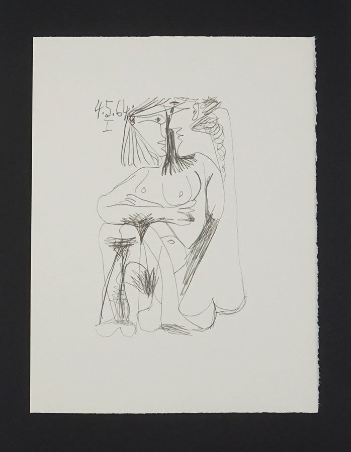 Pablo Picasso,Lithographie originale,Original lithograph,39