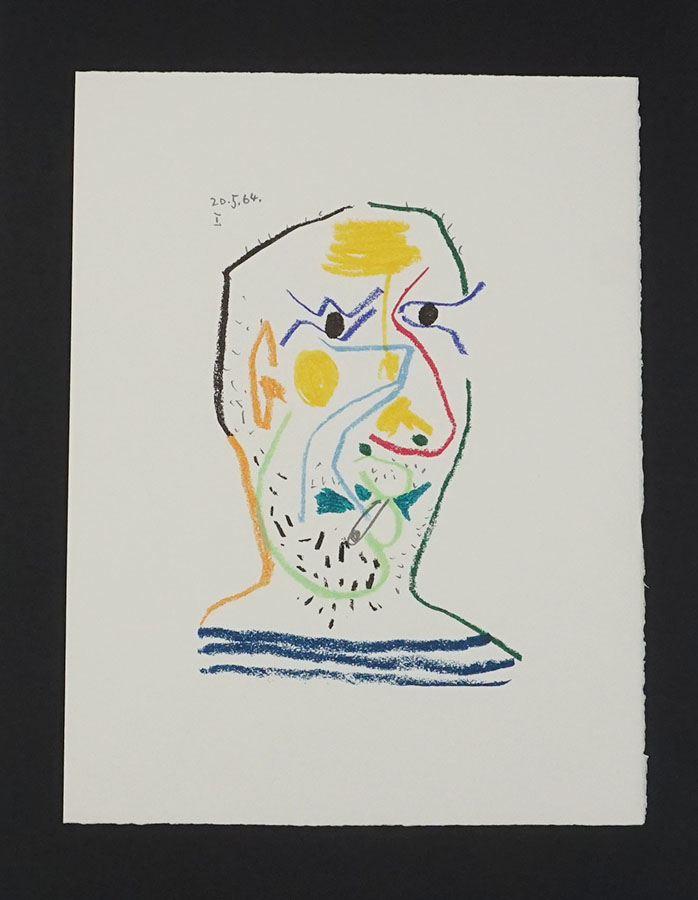 Pablo Picasso,Lithographie originale,Original lithograph,47