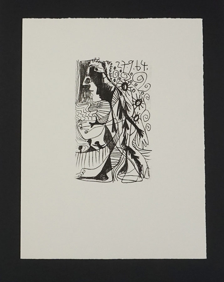 Pablo Picasso,Lithographie originale,Original lithograph,48