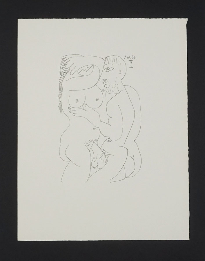 Pablo Picasso,Lithographie originale,Original lithograph,54