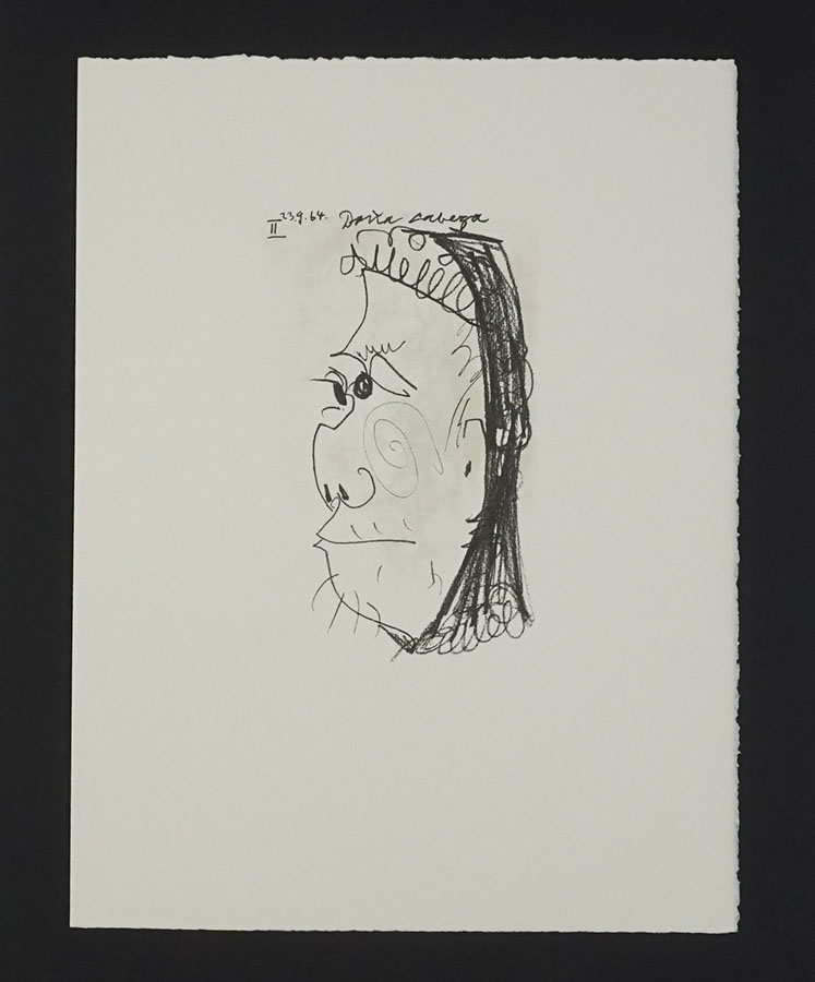 Pablo Picasso,Lithographie originale,Original lithograph,71