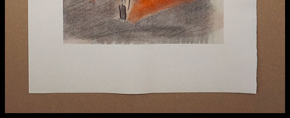 Milivoj Uzelac lithographie originale, Tauromachie, Corrida_03