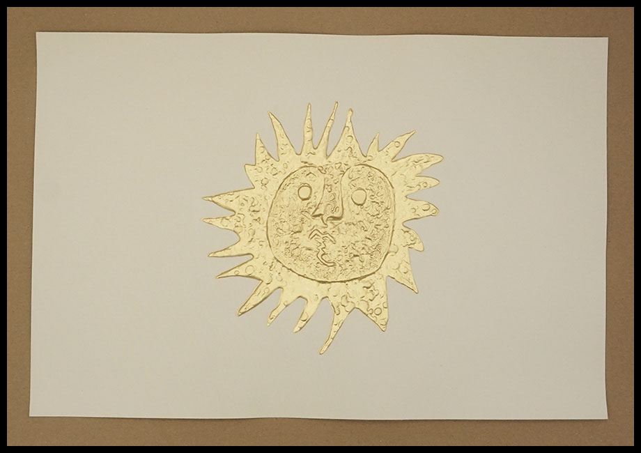 Georges Braque,Lithographie originale,Original lithograph,Gaufrage original sur papier vélin d'Arches Torchon,04